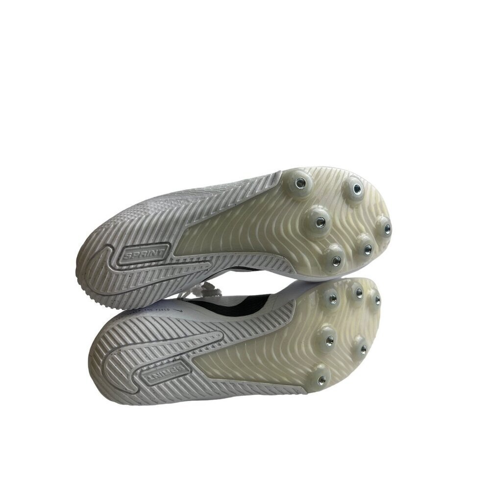 NEW! Nike Zoom Rival Sprint White Black Track Spikes DC8753-100 Men's Size 4 - Picture 8 of 9